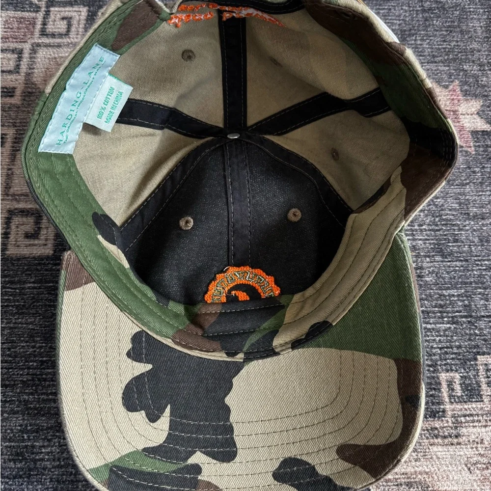 Harding-Lane Cisco Brewery Camouflage Baseball Cap with Orange Embroidery - Picture 5 of 5
